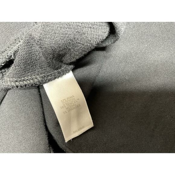 J Jill Purejill Affinity French Terry Slim Leg Black Pants Womens Petite Medium - Picture 6 of 10